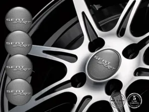 Seat Custom Domed Decals Premium Car Labels